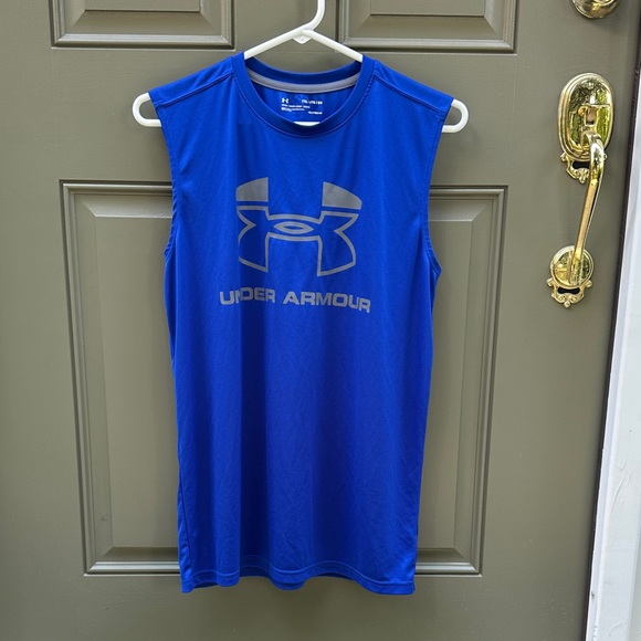 Under Armour Other - Under Armour Royal Blue Muscle Tee